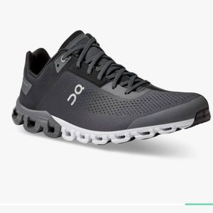 OnCloud Cloudflow Men's Shoes in Black/Asphalt Size 10.5
